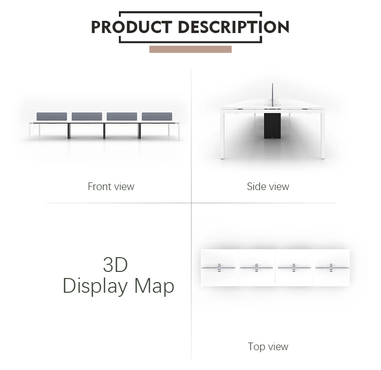 Popular Design Wood Desk Table Specifications Size Set Price 8 Person Workstation Office Workstation