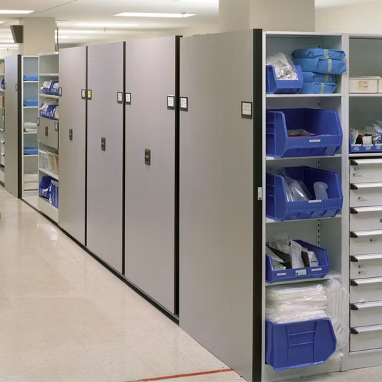 Gabinete de almacenamiento de metal de 2 puertas profesional de diseño de fabricante de muebles de salud médica con certificado CE